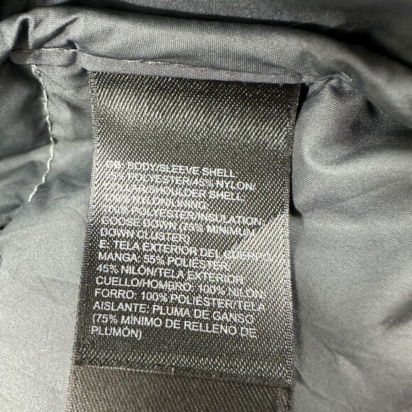 The North Face 700 Grey Down Puffer Men''s Size L - Picture 4 of 15